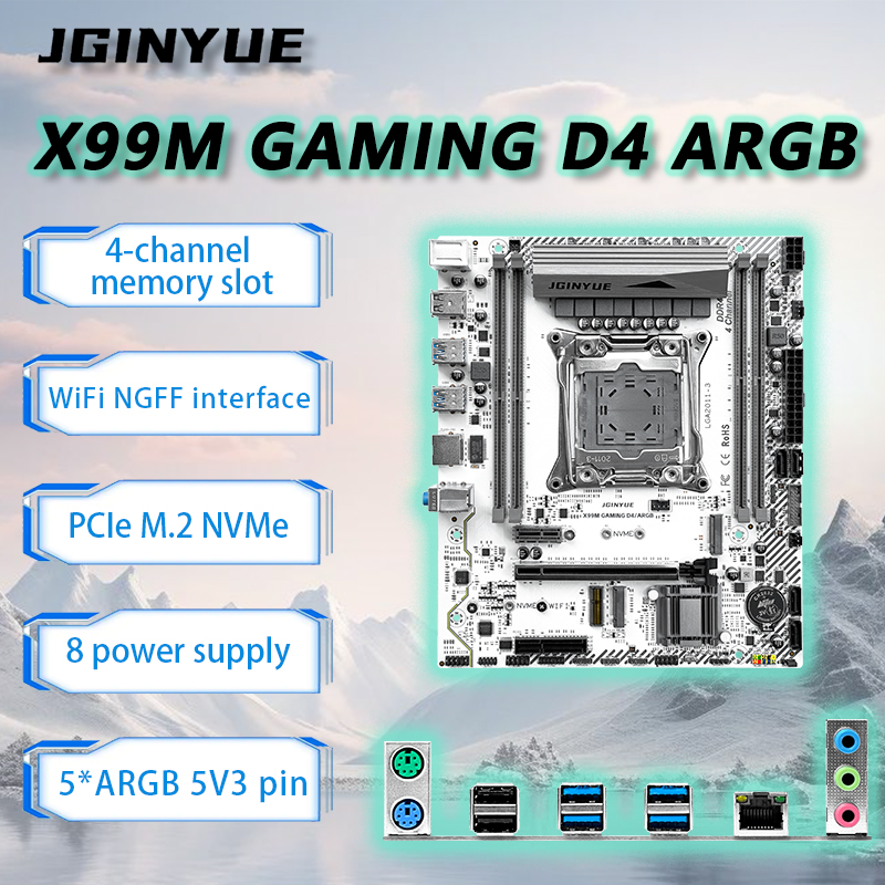 Scheda madre JGINYUE X99 LGA20 - Ecc Ram Server recensione e prezzo