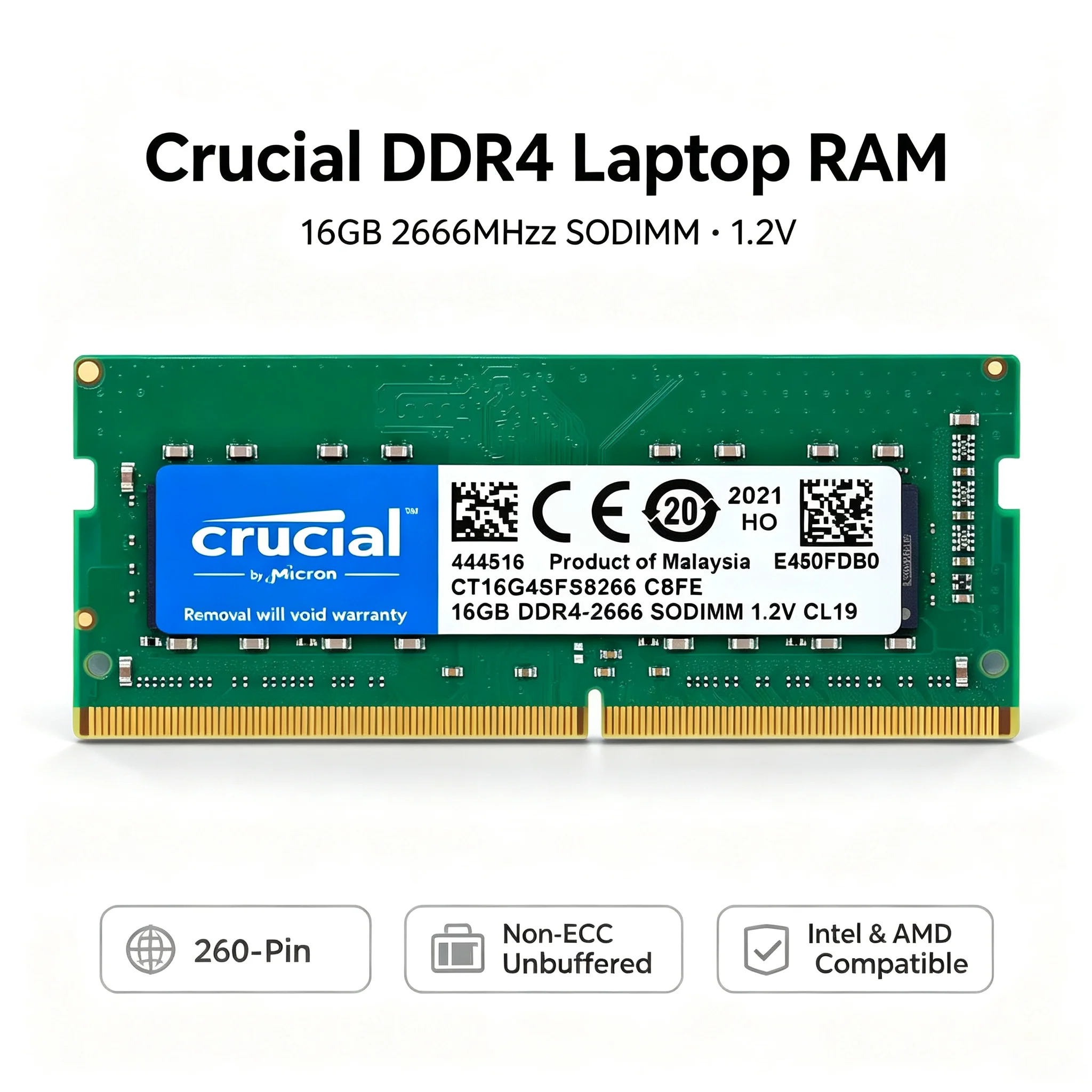 Cruciale 1PCS/2PCS RAM DDR4 pe - Ddr4 Desktop Ram recensione e prezzo