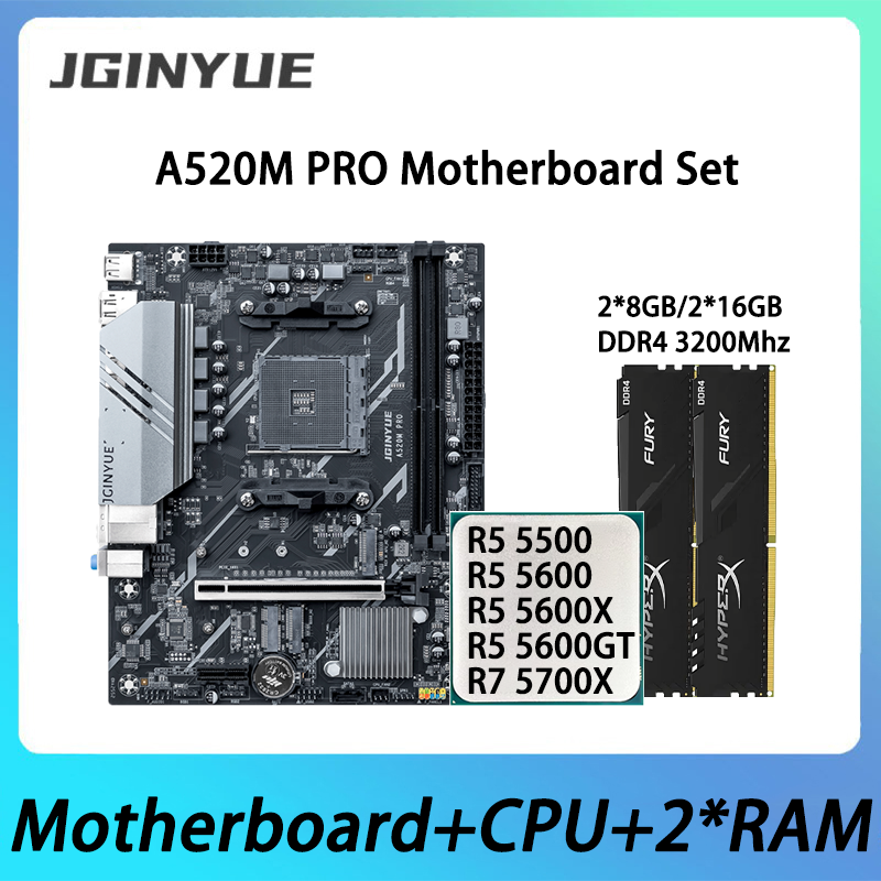 Kit Scheda Madre JGINYUE A520M - Ddr4 3200Mhz recensione e prezzo