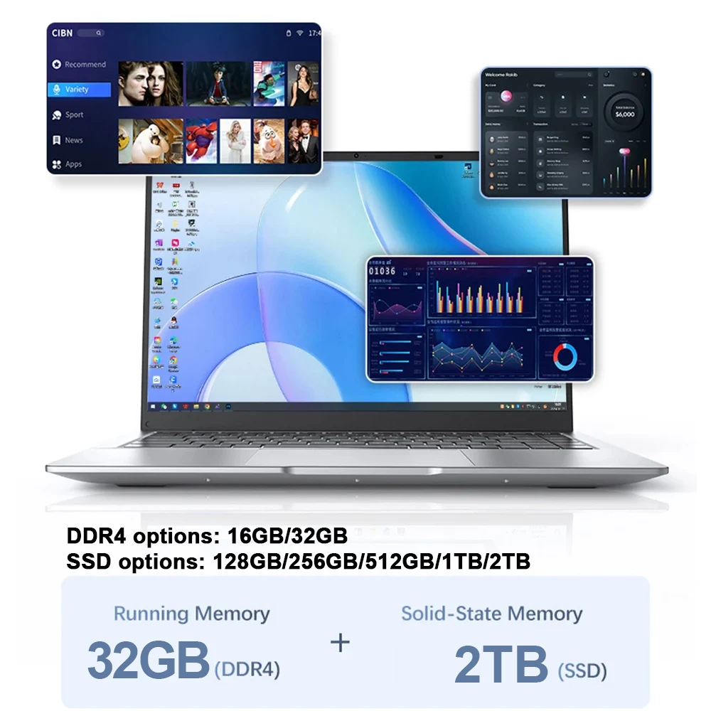 Nuovo Laptop Ultra Sottile da  - Ddr4 16Gb recensione e prezzo