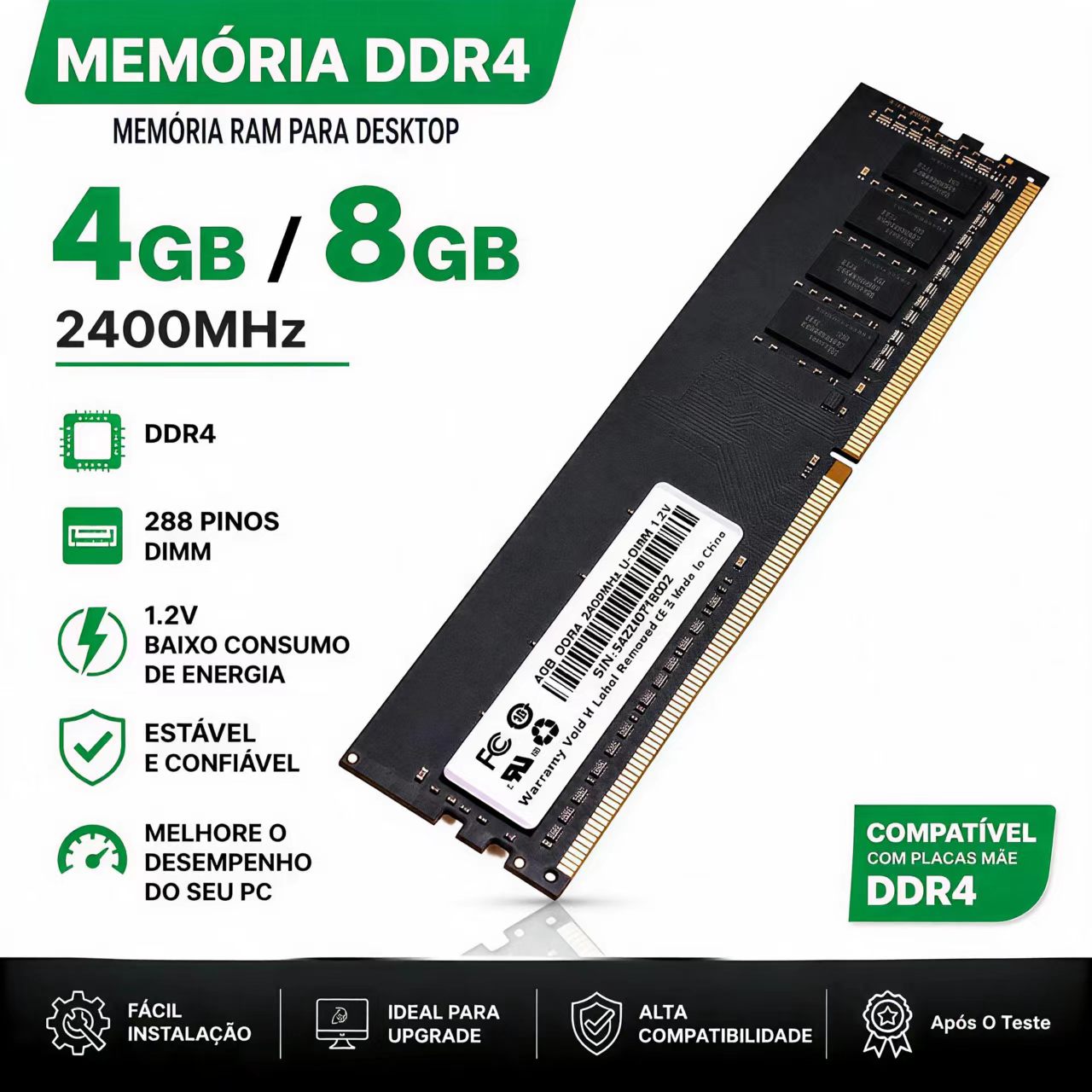 RAM DDR4 4GB 8GB 2400MHz Memor - Ddr4 3200 16Gb recensione e prezzo